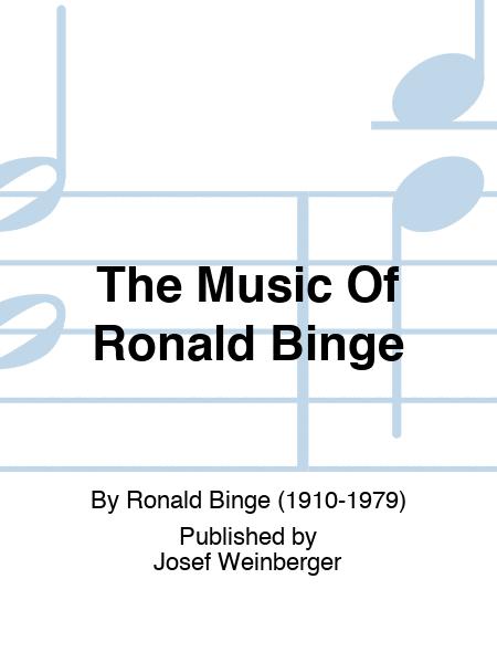 sailing by ronald binge sheet music